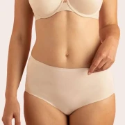 2x hoge taille slip, kleur Sunkiss