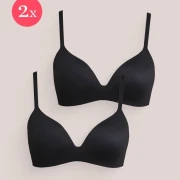 2x Royal Delite Lounge BH, kleur Zwart