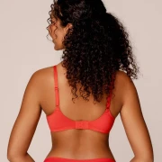 2x Royal Delite Lounge Bra, color Scarlet Red