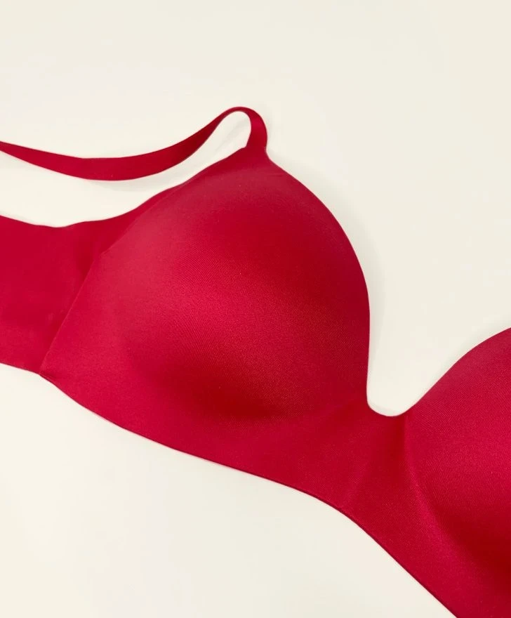 2x Royal Delite Lounge Bra, color Scarlet Red