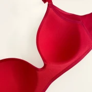 2x Royal Delite Lounge Bra, color Scarlet Red