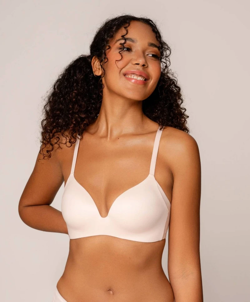 2x Royal Delite Lounge Bra, color Sunkiss