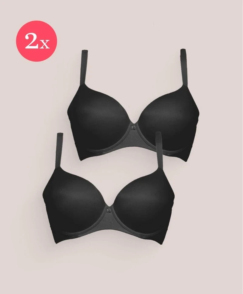 2x Royal Diva bonnet complet, couleur noir