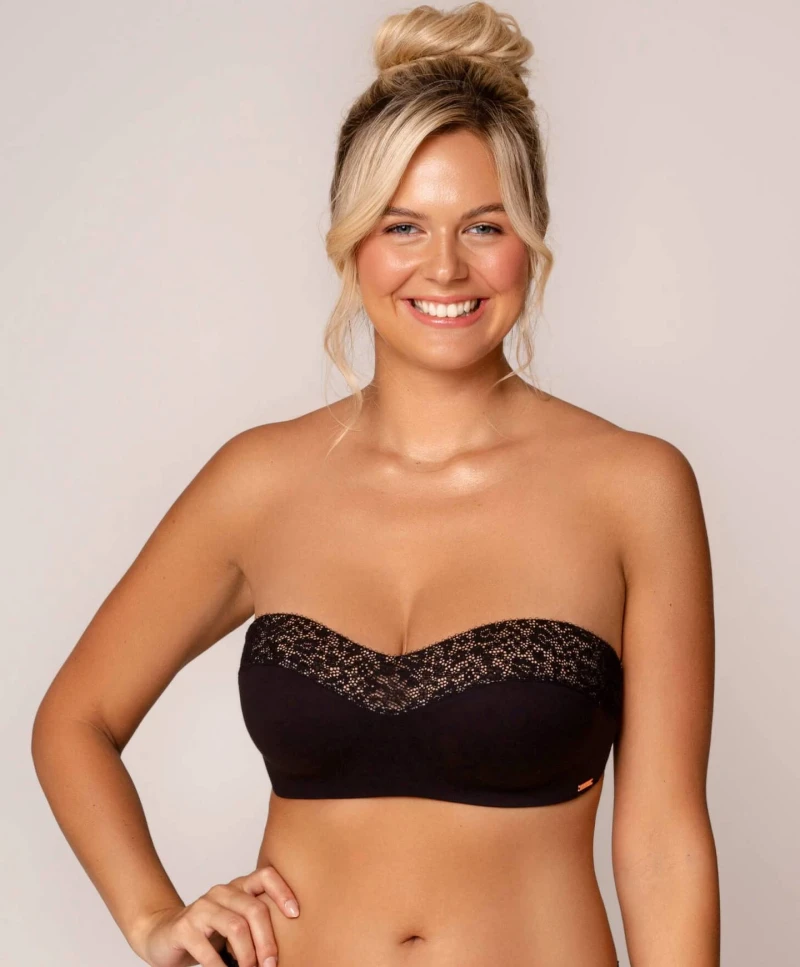 2x Royal Joy strapless, kleur Black & Sunkiss