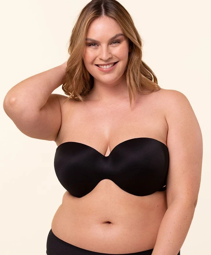 2x Royal Magic strapless, kleur Zwart & Fumee