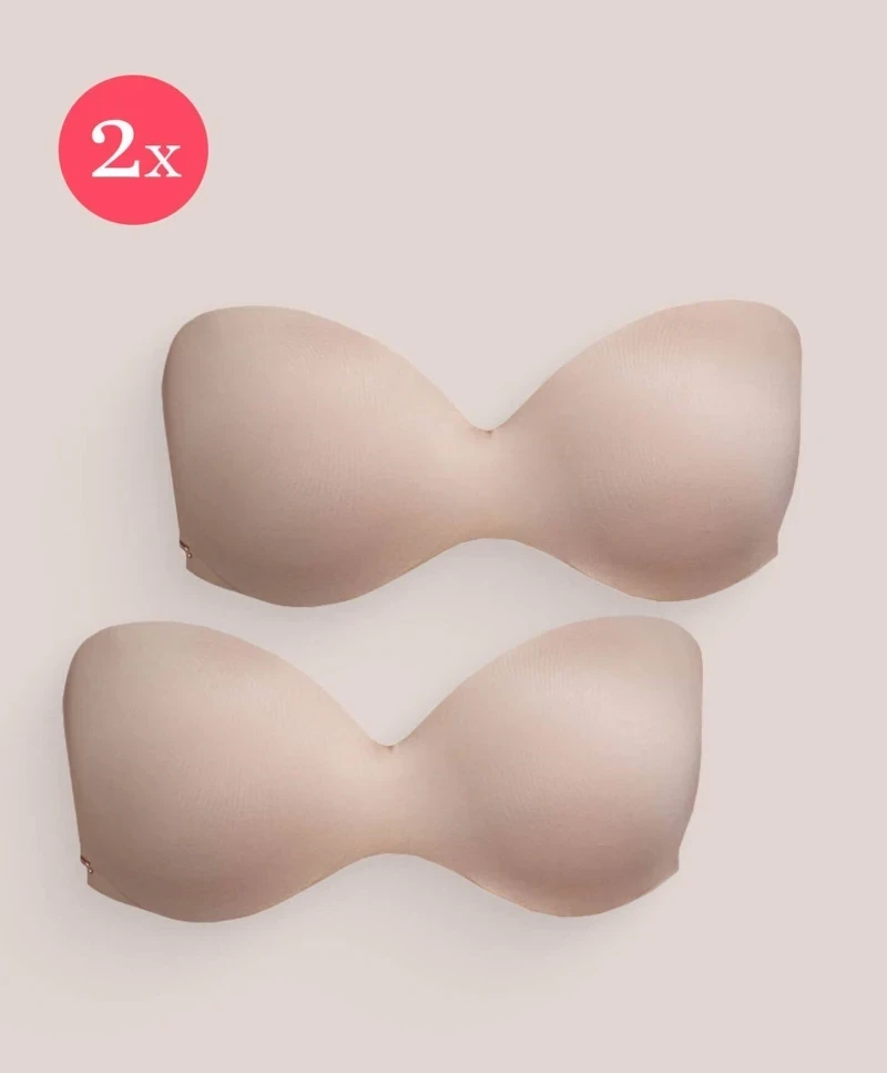 2x Royal Magic strapless, color Fumee