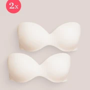 2x Royal Magic strapless, color Sunkiss