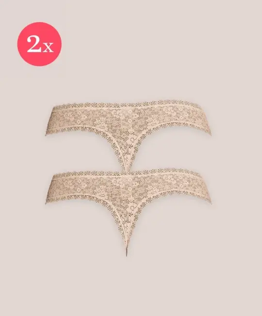 2x String Joy, couleur Fumee