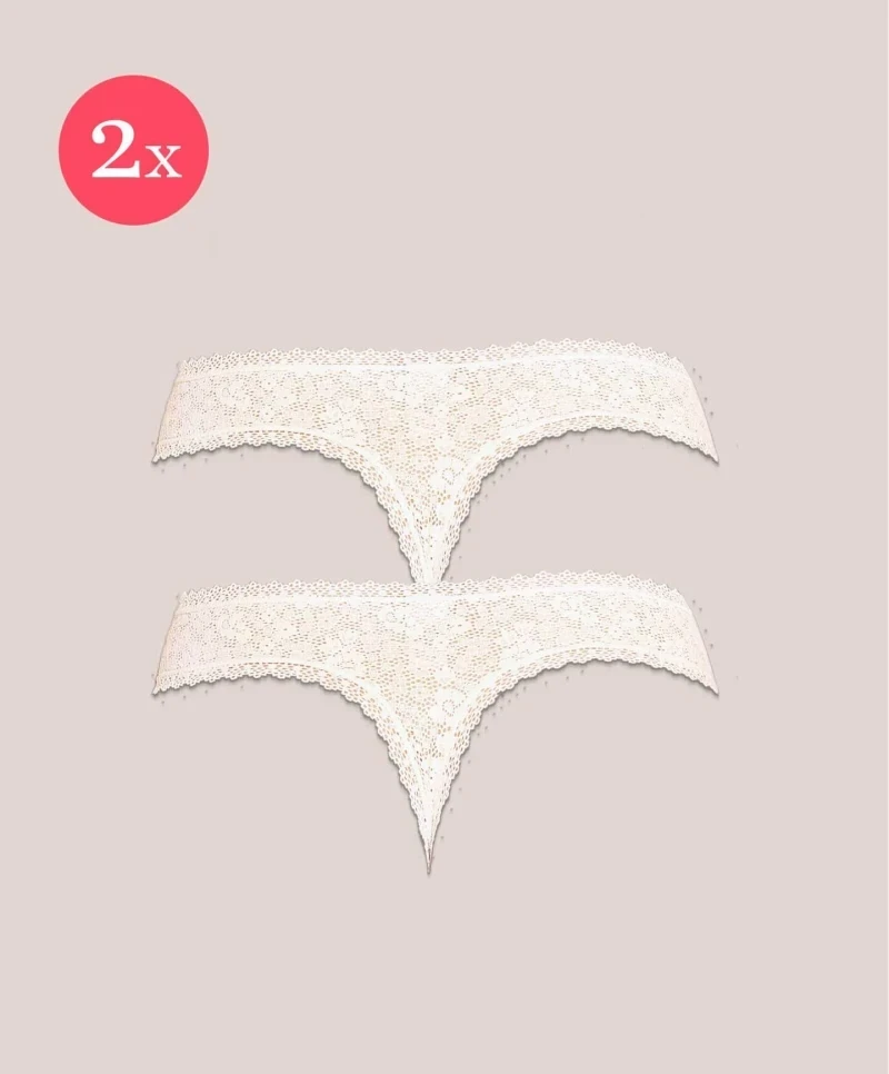 2x String Joy, kleur Sunkiss