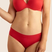 3x Shorty Fit classic, kleur Scarlet Red