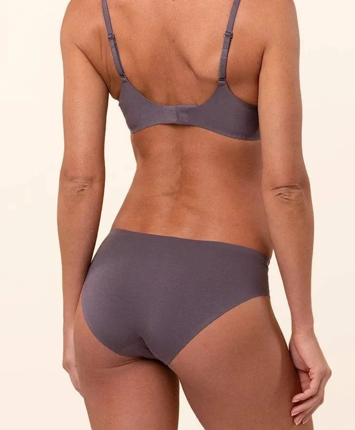 2x Shorty Miracle durable, couleur Gris Glacier