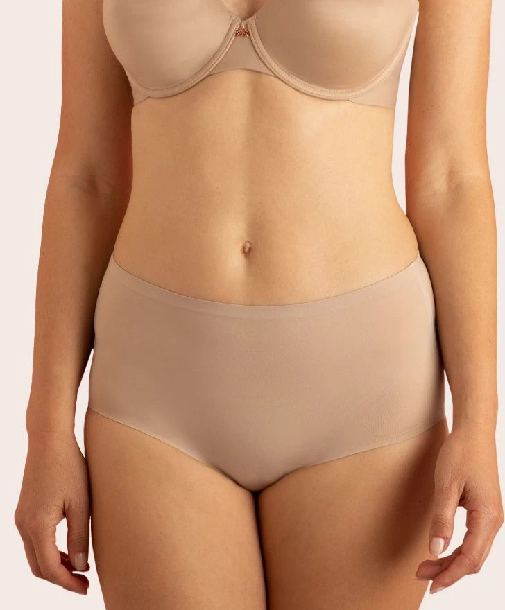 Slip taille haute, couleur Fumee