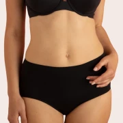 Hoge taille slip, kleur zwart