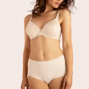 Culotte taille haute, couleur Sunkiss