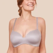 Royal Delite Lounge Bra, color Cool Gray