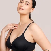 Soutien-gorge T-shirt Royal Donna, couleur noir