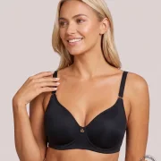 Soutien-gorge T-shirt Royal Donna, couleur noir