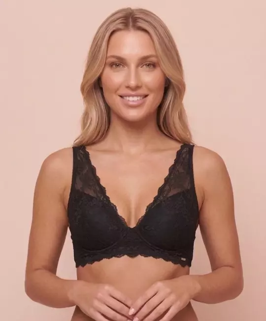 Royal Dream Bralette, kleur Zwart