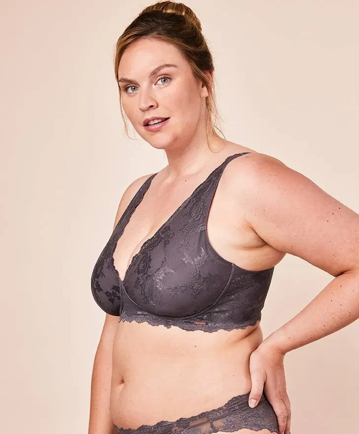 Royal Dream Bralette, kleur Glacier Grey