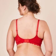 Bralette Royal Dream, couleur rouge écarlate