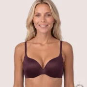 Royal Fit T-Shirt-BH, Farbe Bordeaux
