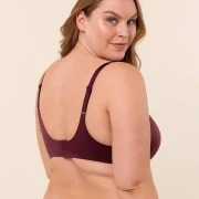 Royal Fit T-shirt bh, bordeauxrood