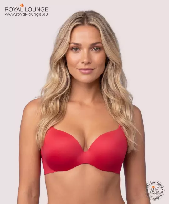 Royal Fit T-Shirt-BH, Farbe Scarlet Red