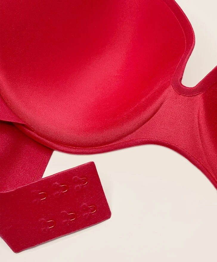 Royal Fit T-shirt bra, color Scarlet Red