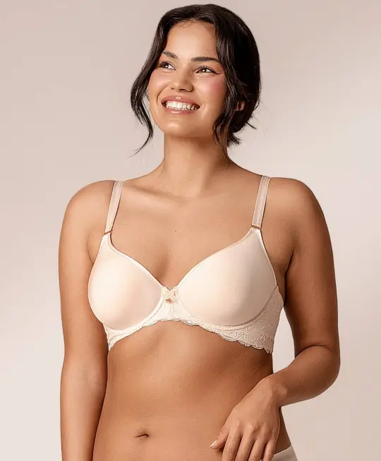 Royal Gala lace bra, color Sunkiss
