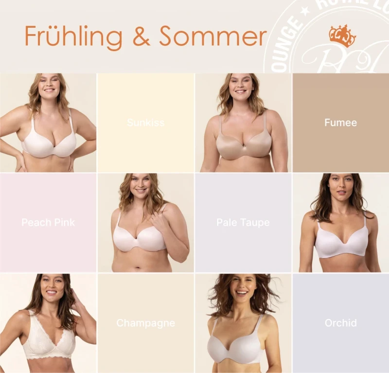 Lingerie Colors by Season