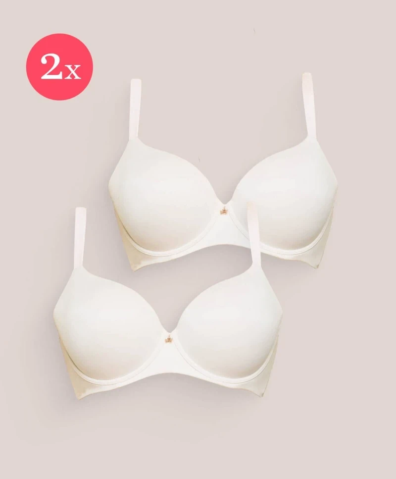 2x Royal Diva full cup, kleur Black & Sunkiss
