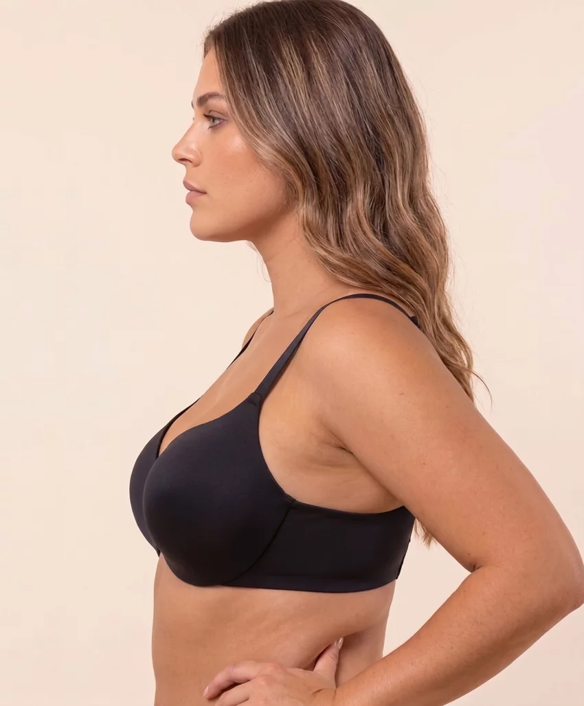 2x Royal Fit T-shirt bh, kleur zwart & Sunkiss