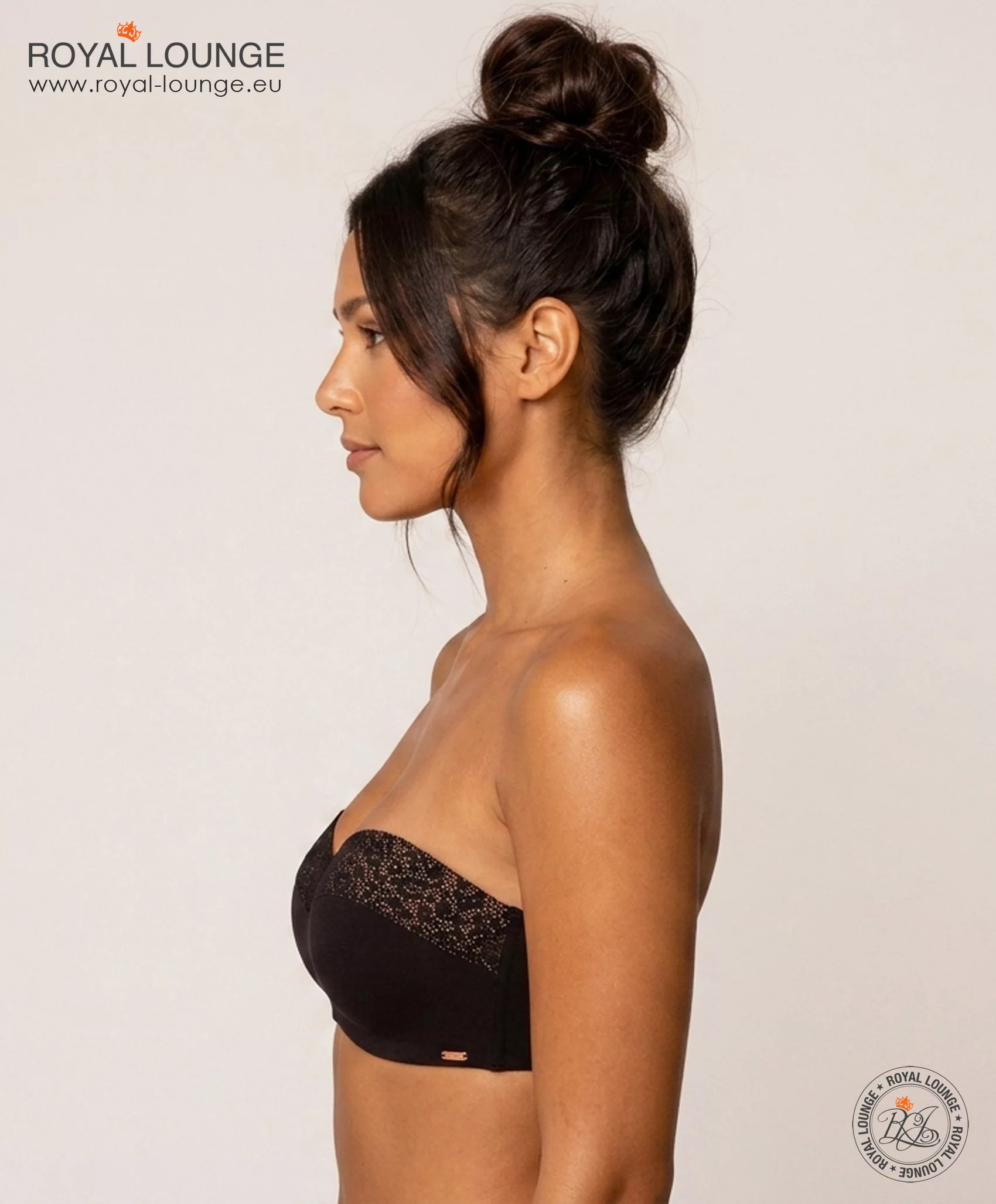 2x Royal Joy strapless, kleur Black & Sunkiss