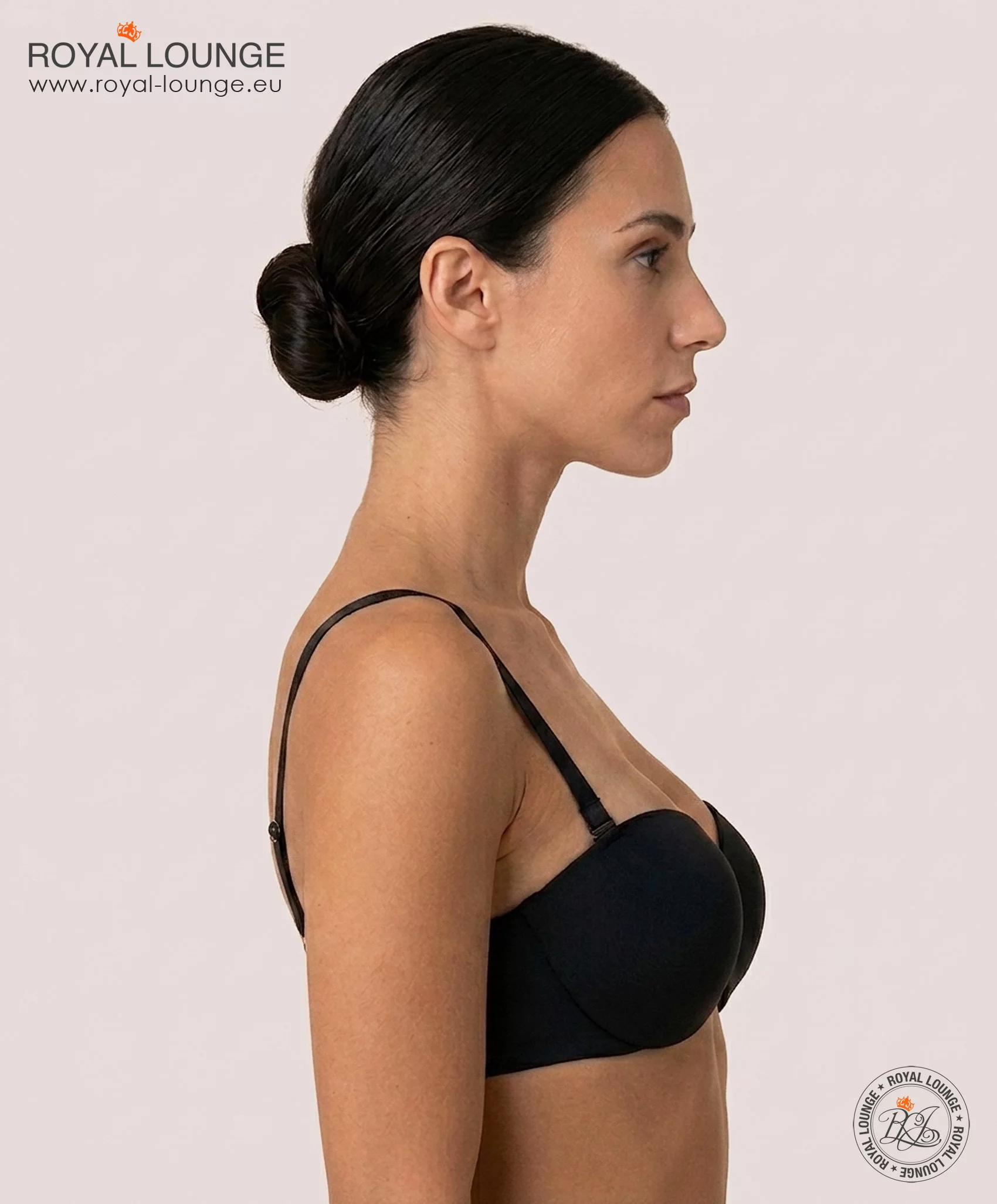 2x Royal Magic strapless, kleur Zwart & Fumee