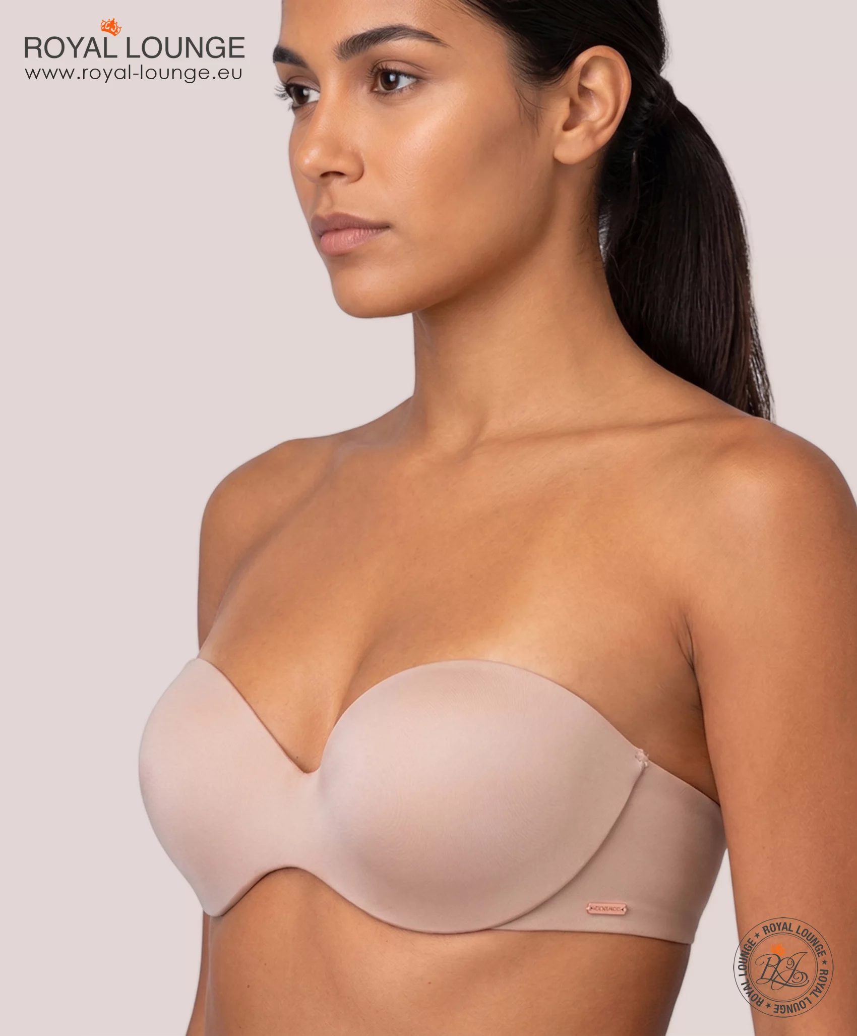 2x Royal Magic strapless, kleur Zwart & Fumee
