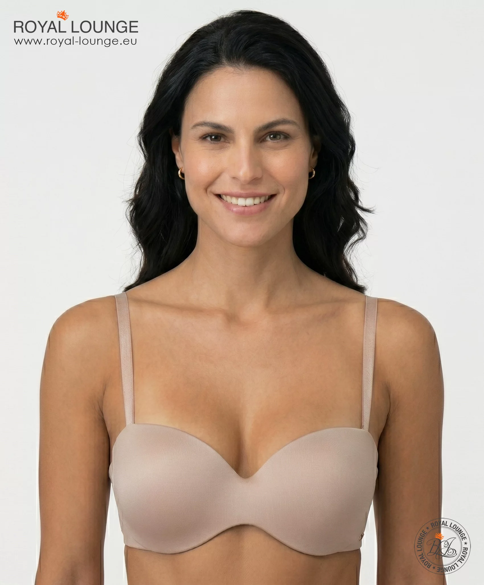 2x Royal Magic strapless, kleur Zwart & Fumee