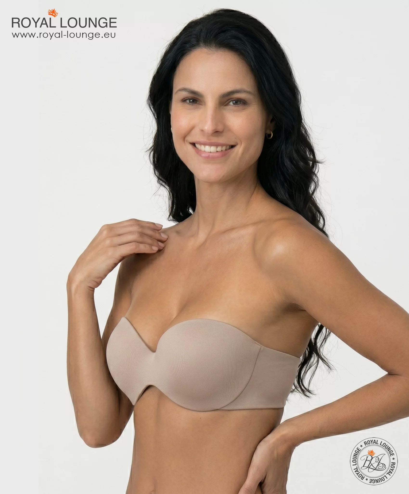 2x Royal Magic strapless, kleur Fumee