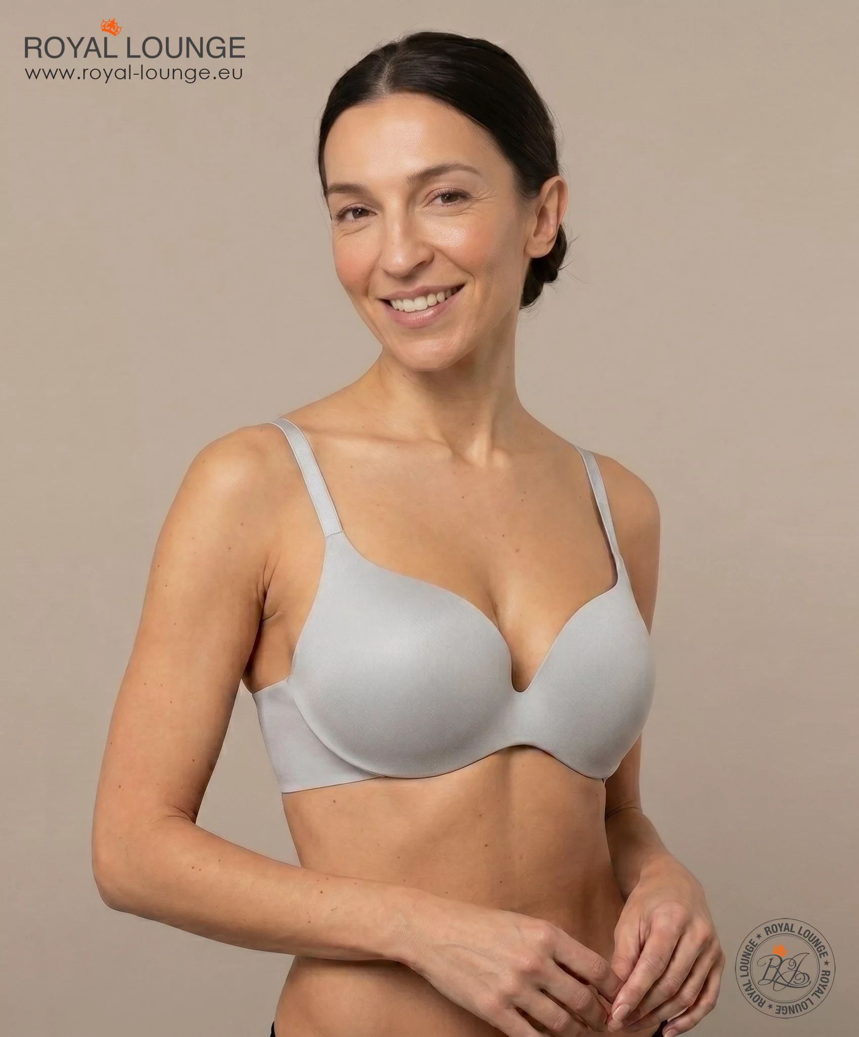 Soutien-gorge t-shirt Royal Fit, couleur Cool Grey