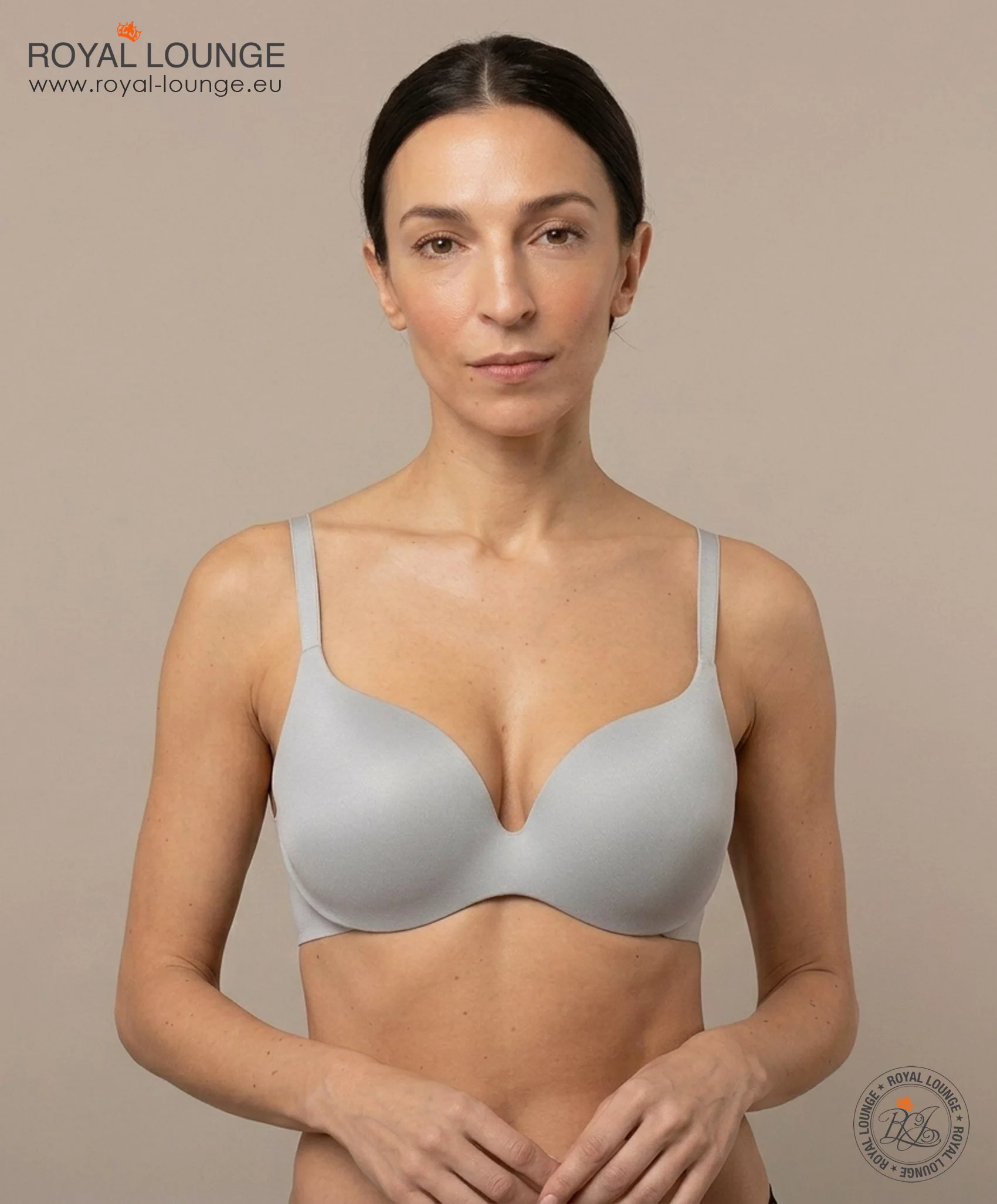 Soutien-gorge t-shirt Royal Fit, couleur Cool Grey