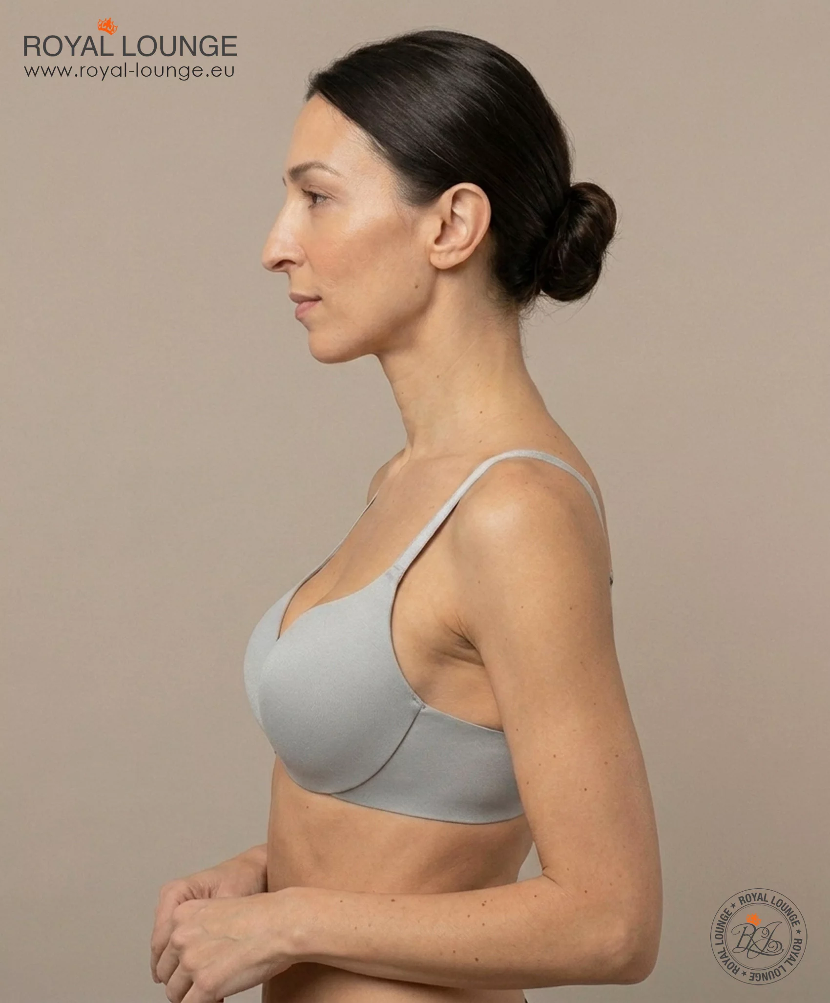 Soutien-gorge t-shirt Royal Fit, couleur Cool Grey