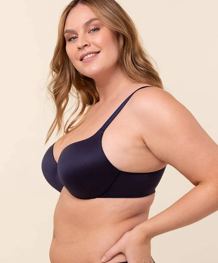 Royal Fit T-shirt bra, color Deep Blue