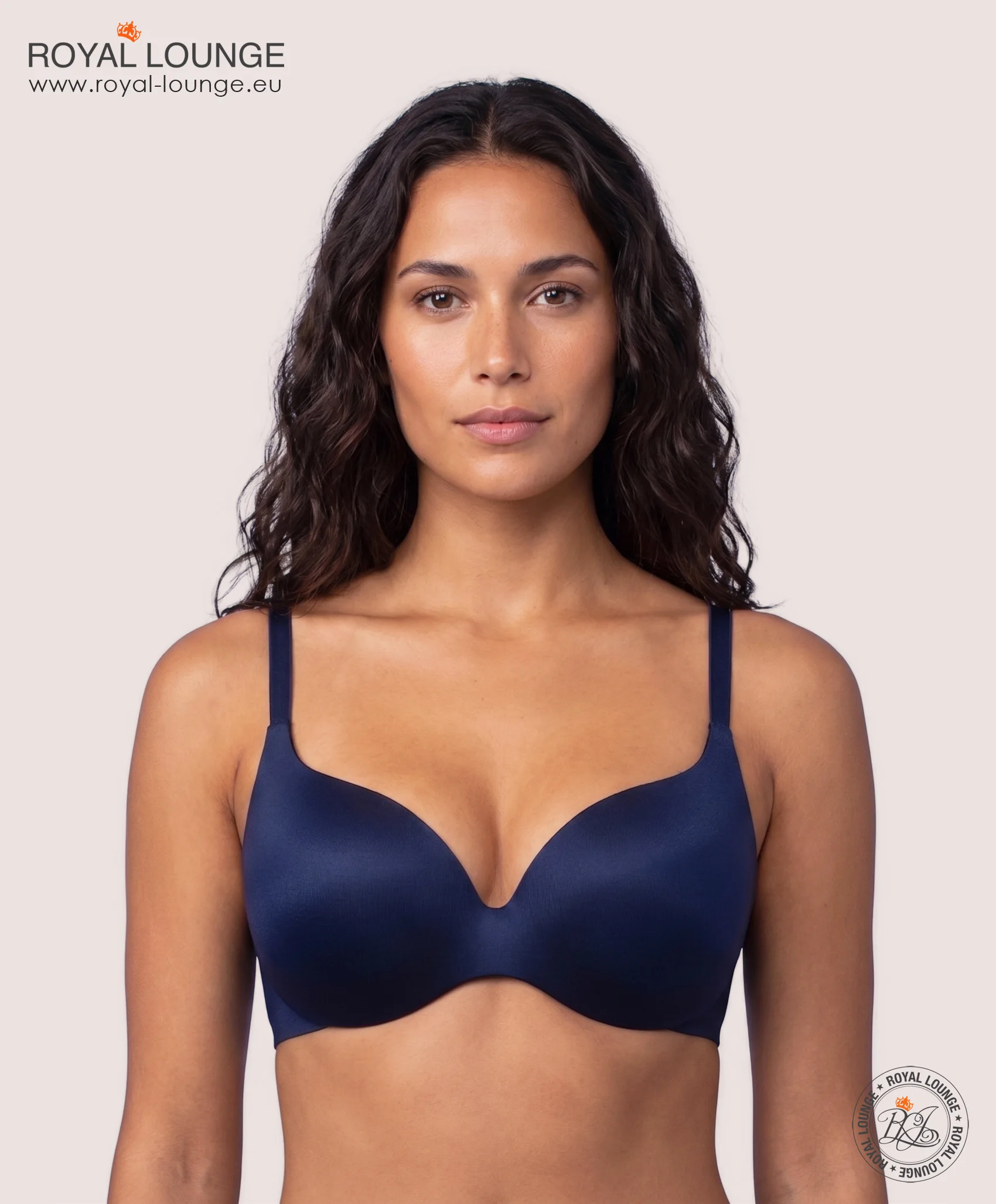 Royal Fit T-Shirt-BH, Farbe Deep Blue