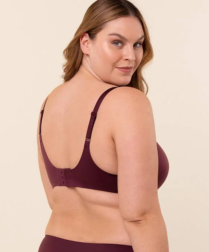 Reggiseno a T-shirt Royal Fit, colore bordeaux