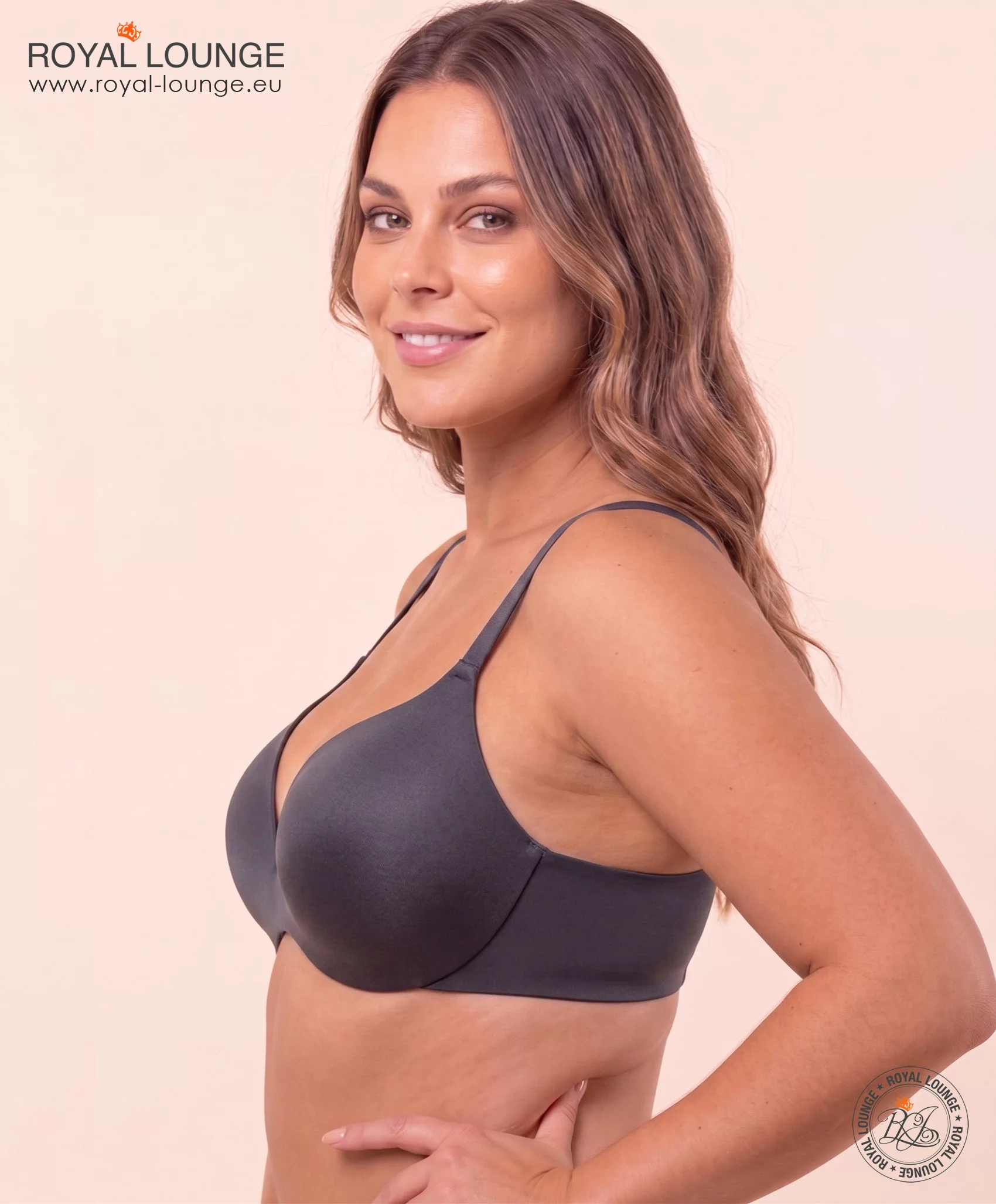 Royal Fit T-shirt bra, color Glacier Grey