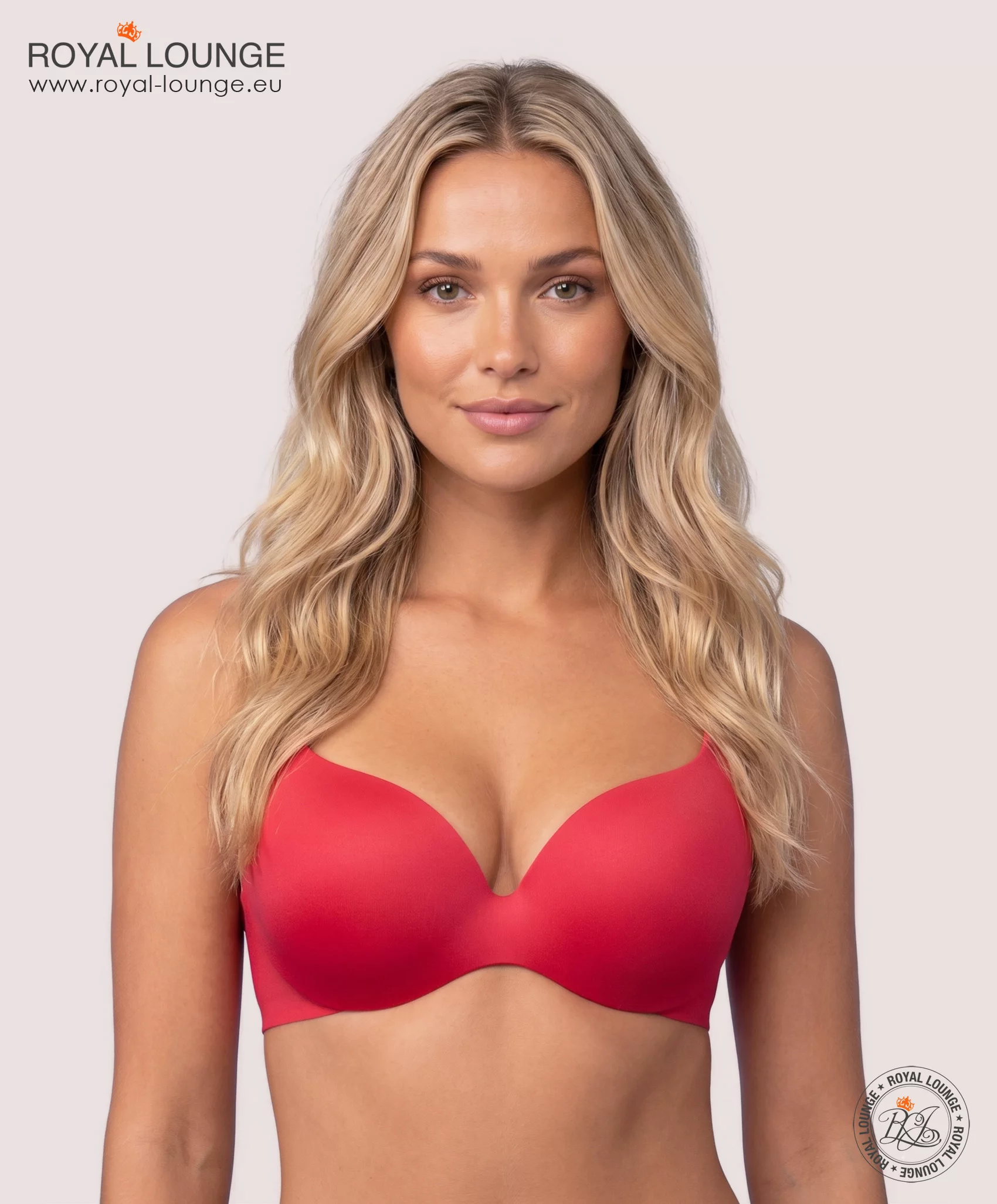 Royal Fit T-shirt bra, color Scarlet Red
