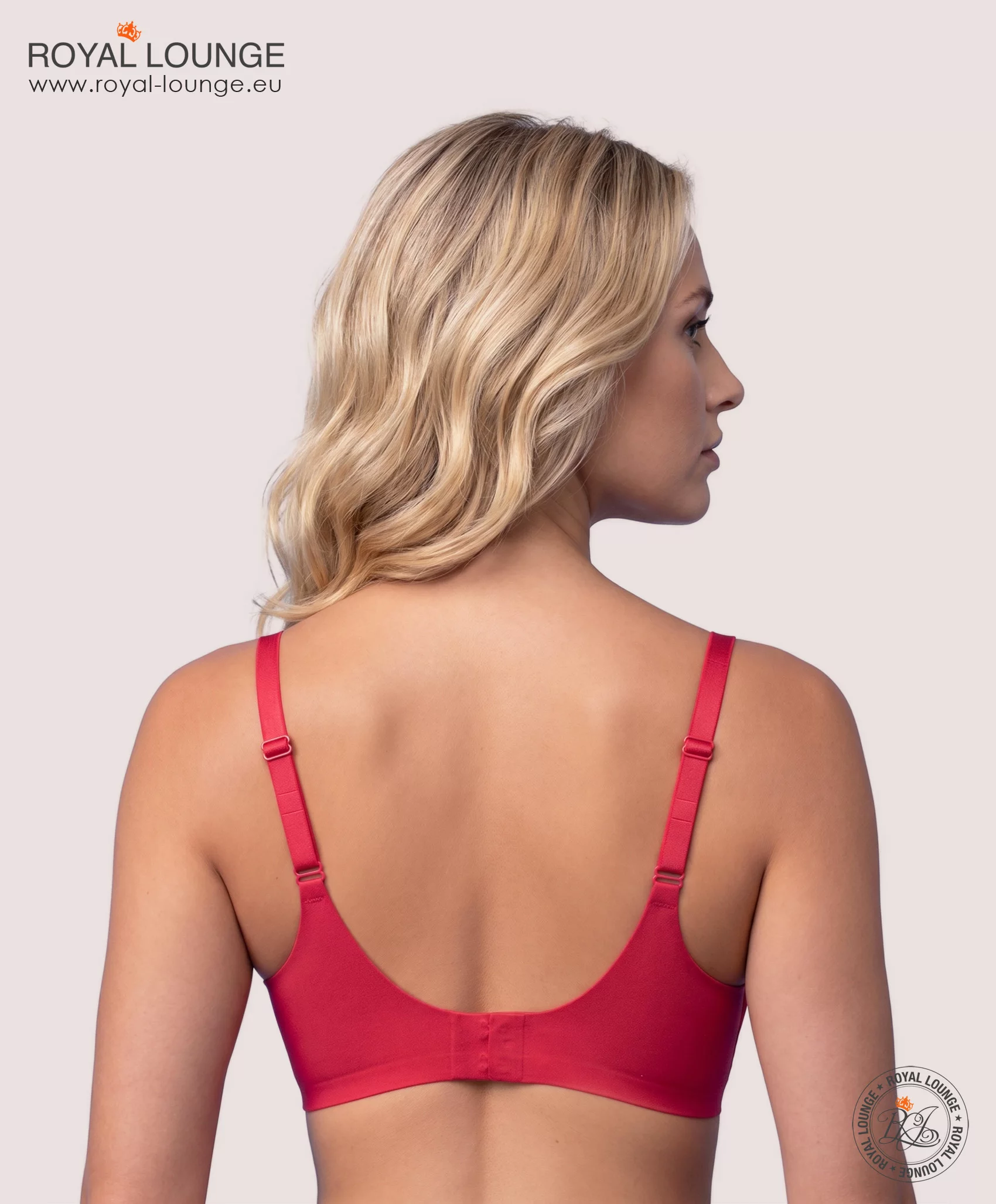 Royal Fit T-shirt bra, color Scarlet Red