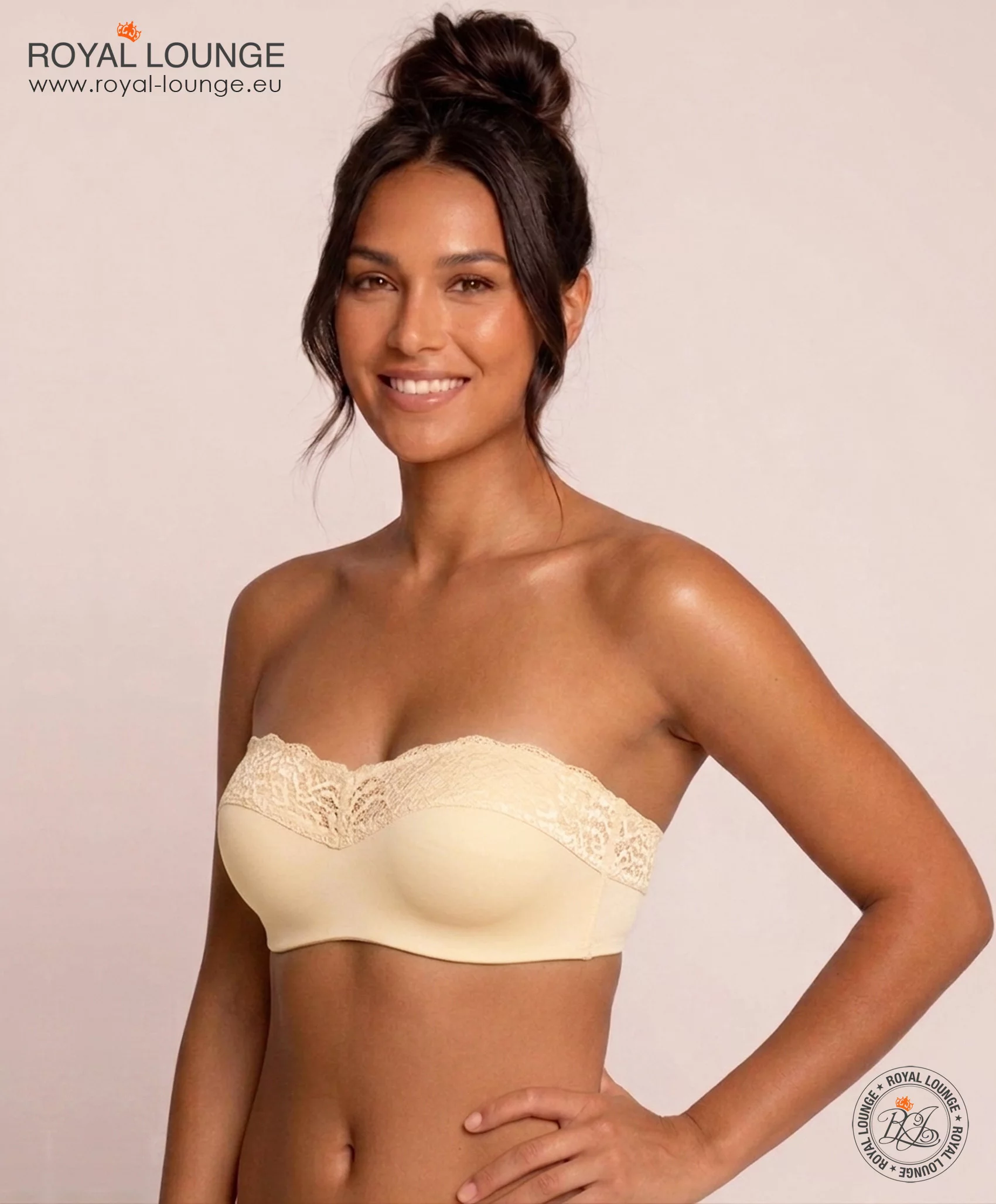 Royal Joy sin tirantes, color Sunkiss