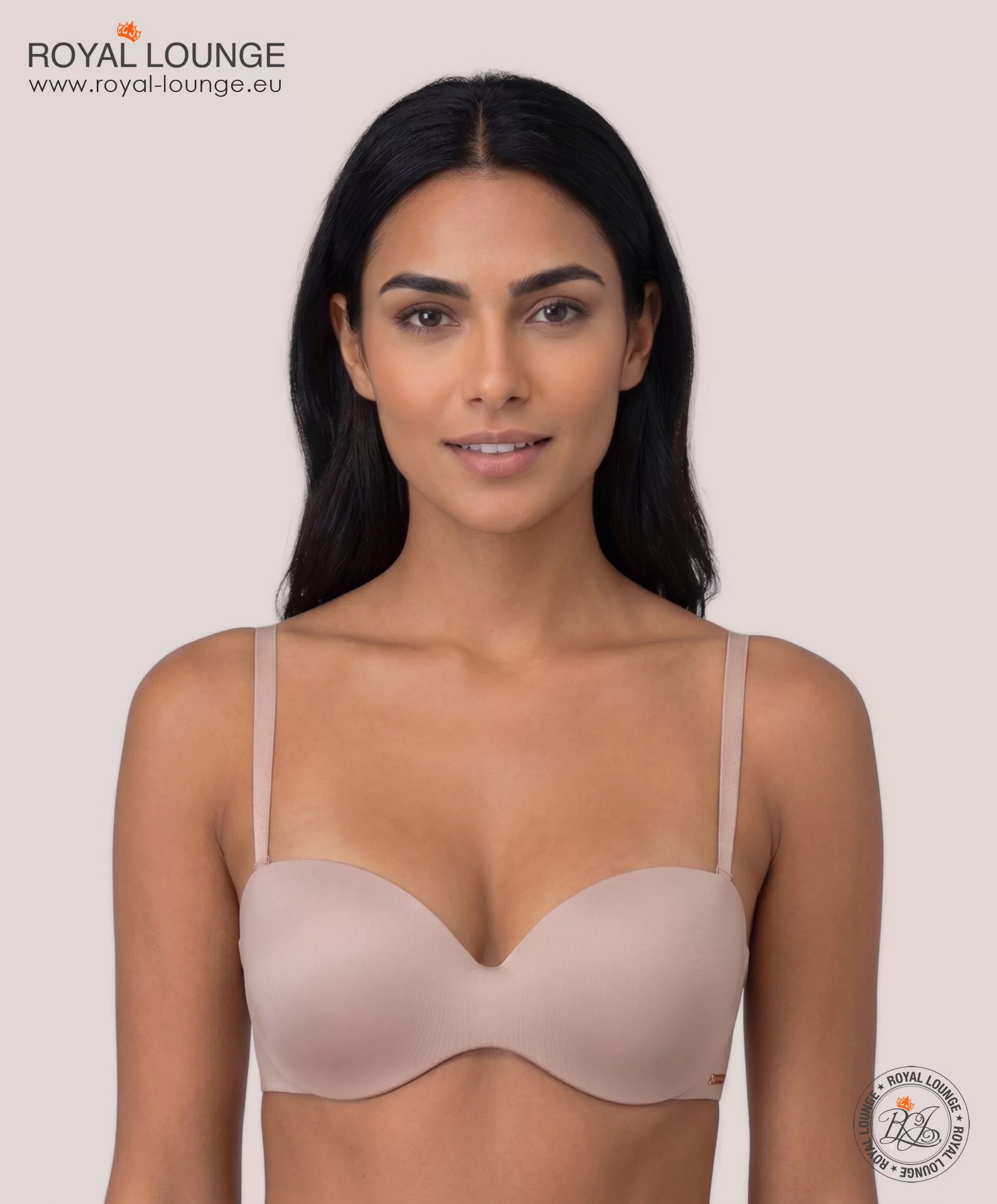 Royal Magic senza spalline, colore Fumee