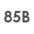 85 B
