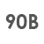 90 B